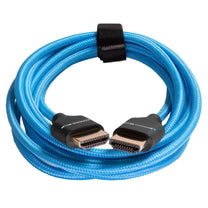 Kondor Blue 7ft High-Speed HDMI Cable (4K 60Hz, HDMI 2.0, Braided)