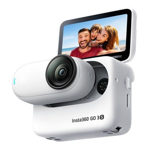 Insta360 Go 3S Action Camera - 128GB (Arctic White)
