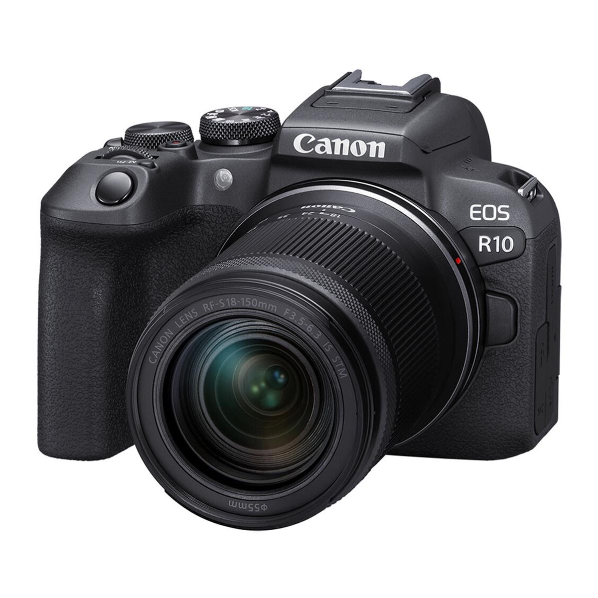 Canon EOS R10 Mirrorless Camera with RF-S 18-150mm F3.5-6.3 IS STM Lens - B9-B032-3BD427D18ABD