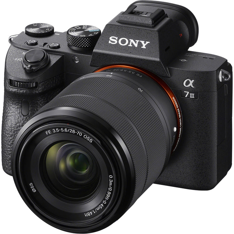 Sony A7 III Full-frame Mirrorless Interchangeable-Lens Camera with FE 28-70mm OSS Lens - Black - ADIB07B45D8WV