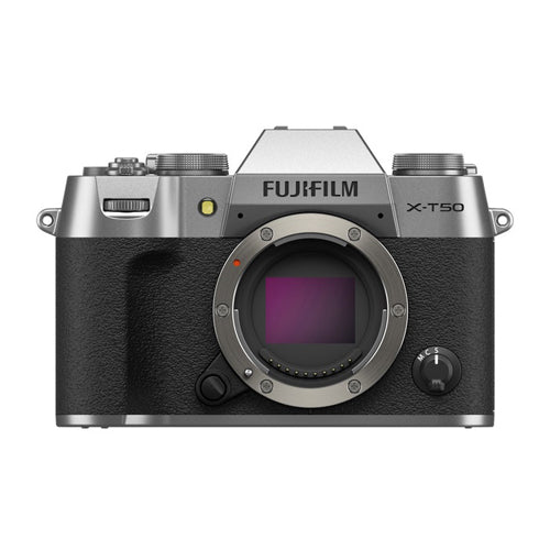 Fujifilm X-T50 Mirrorless Digital Camera - Body Only (Silver) - 16953986/16828313