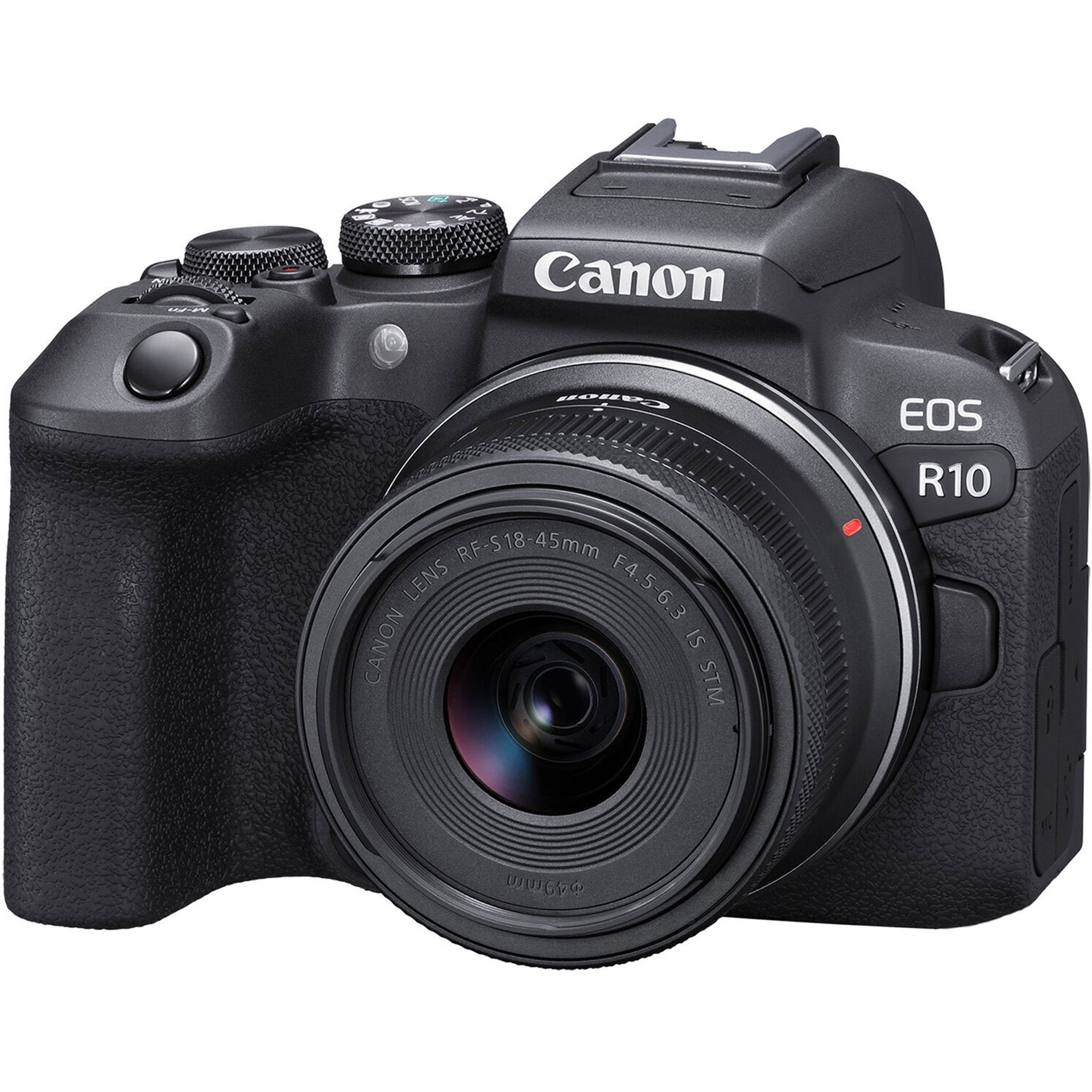 Canon EOS R10 Mirrorless Camera with RF-S 18-45mm F4.5-6.3 IS STM Lens - 6A-8976-5CBB74DA1F27