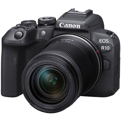 Canon EOS R10 Mirrorless Camera with RF-S 18-150mm F3.5-6.3 IS STM Lens - B9-B032-3BD427D18ABD
