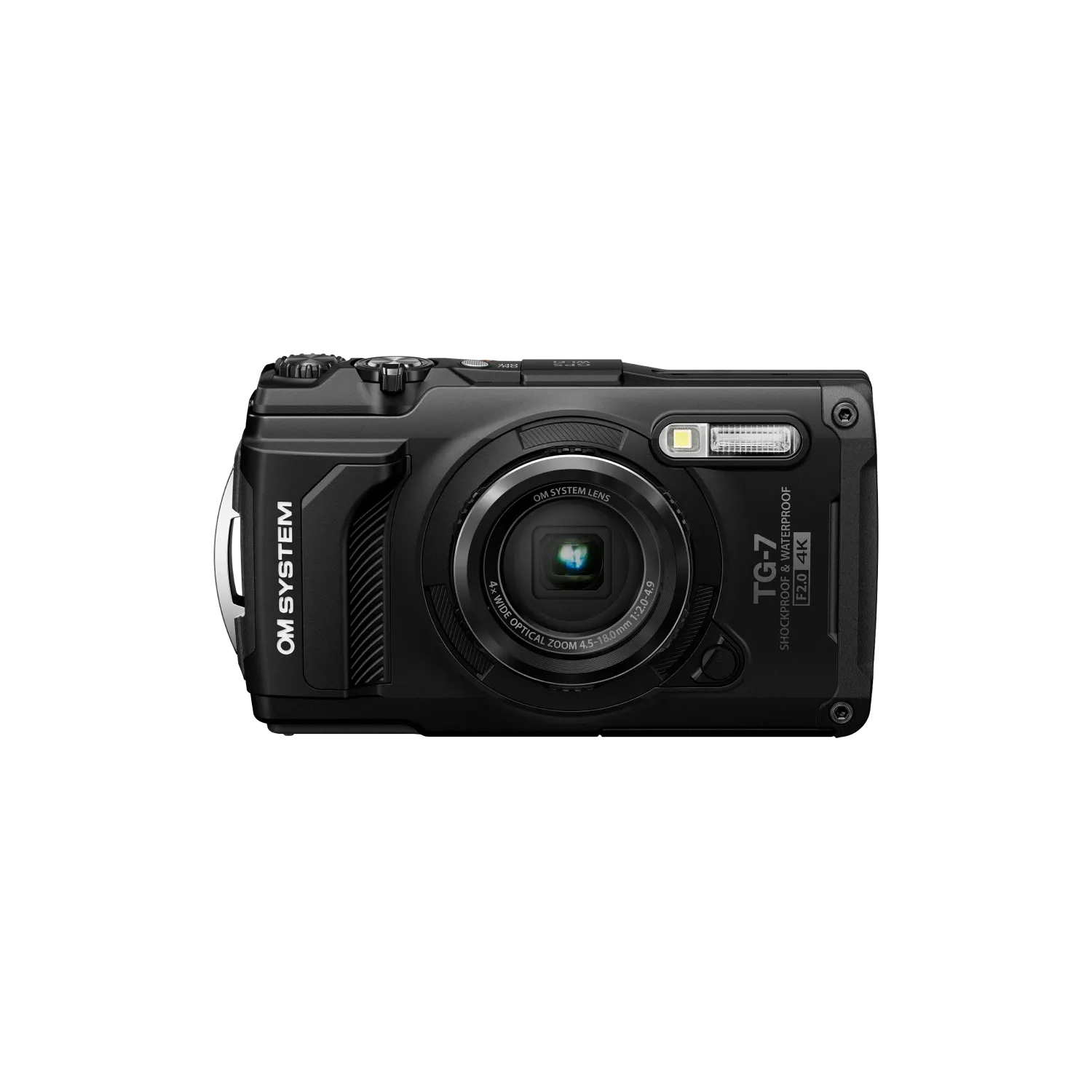 OM System Tough TG-7 Digital Camera (Black)